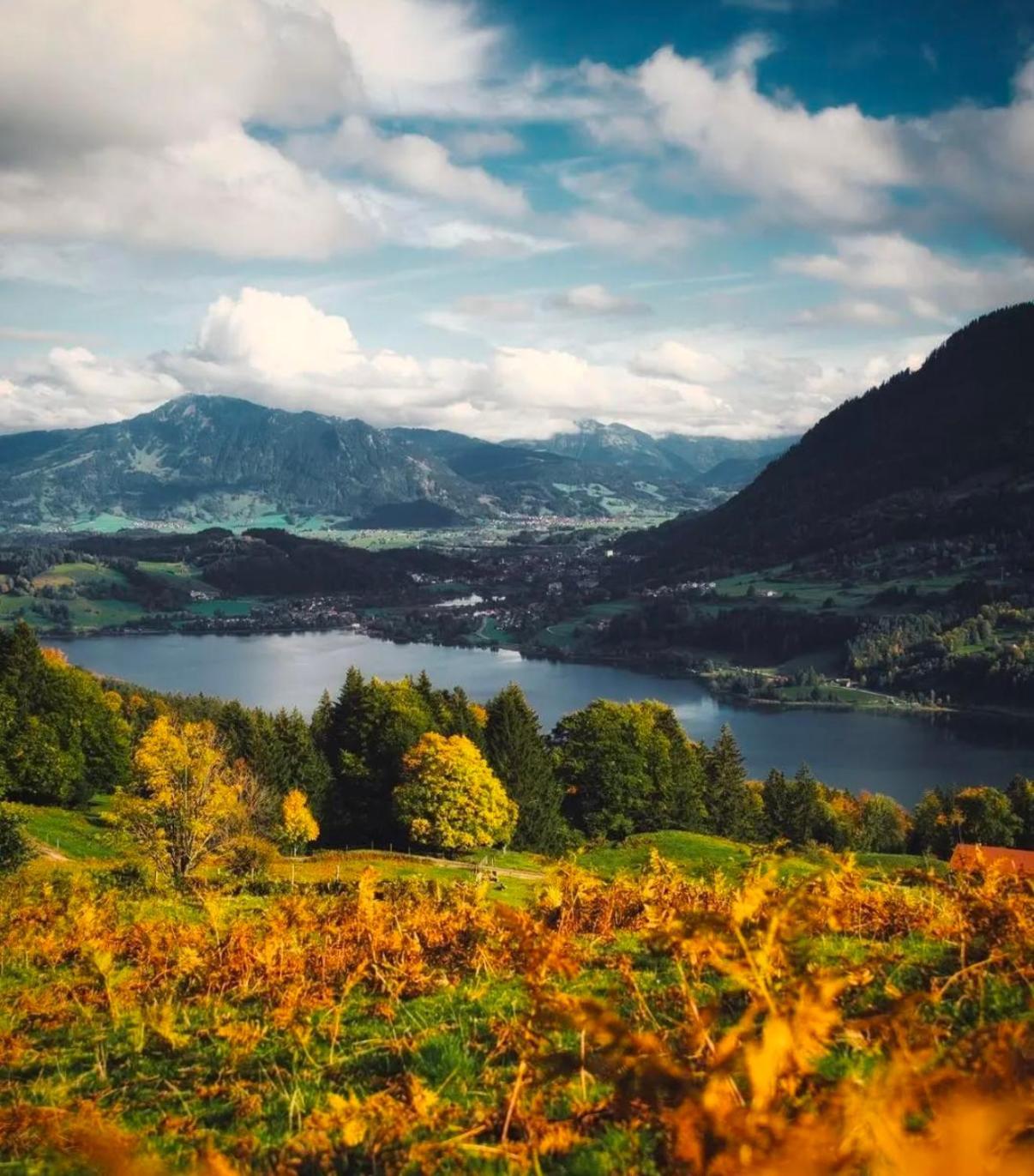 Gemuetliche Ferienwohnung Mit Berg Und Alpsee Panorama Im Allgaeu Immenstadt im Allgäu Buitenkant foto